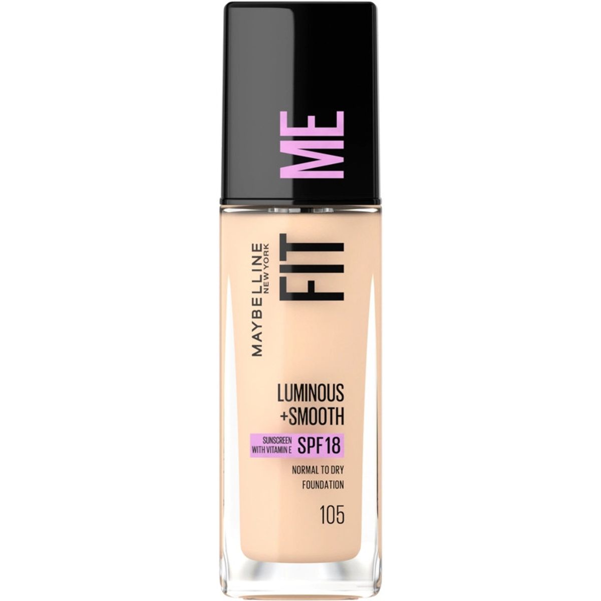 Maybelline Fit Me Luminous + Smooth Foundation - 105 Natural Ivory