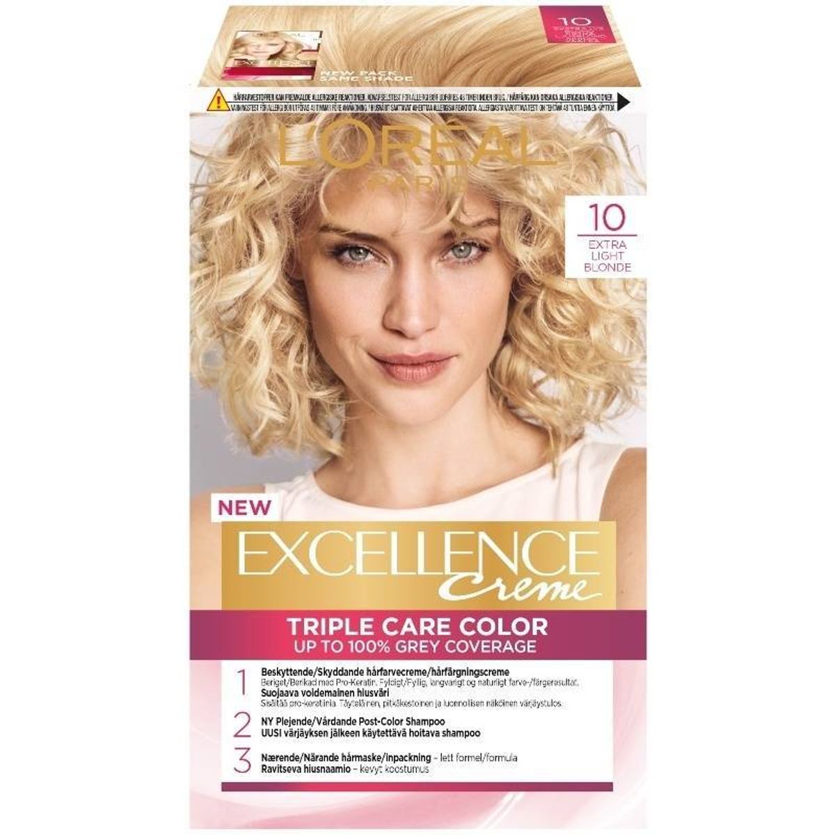 L'Oreal Paris Excellence 10 Ekstra Lysblond