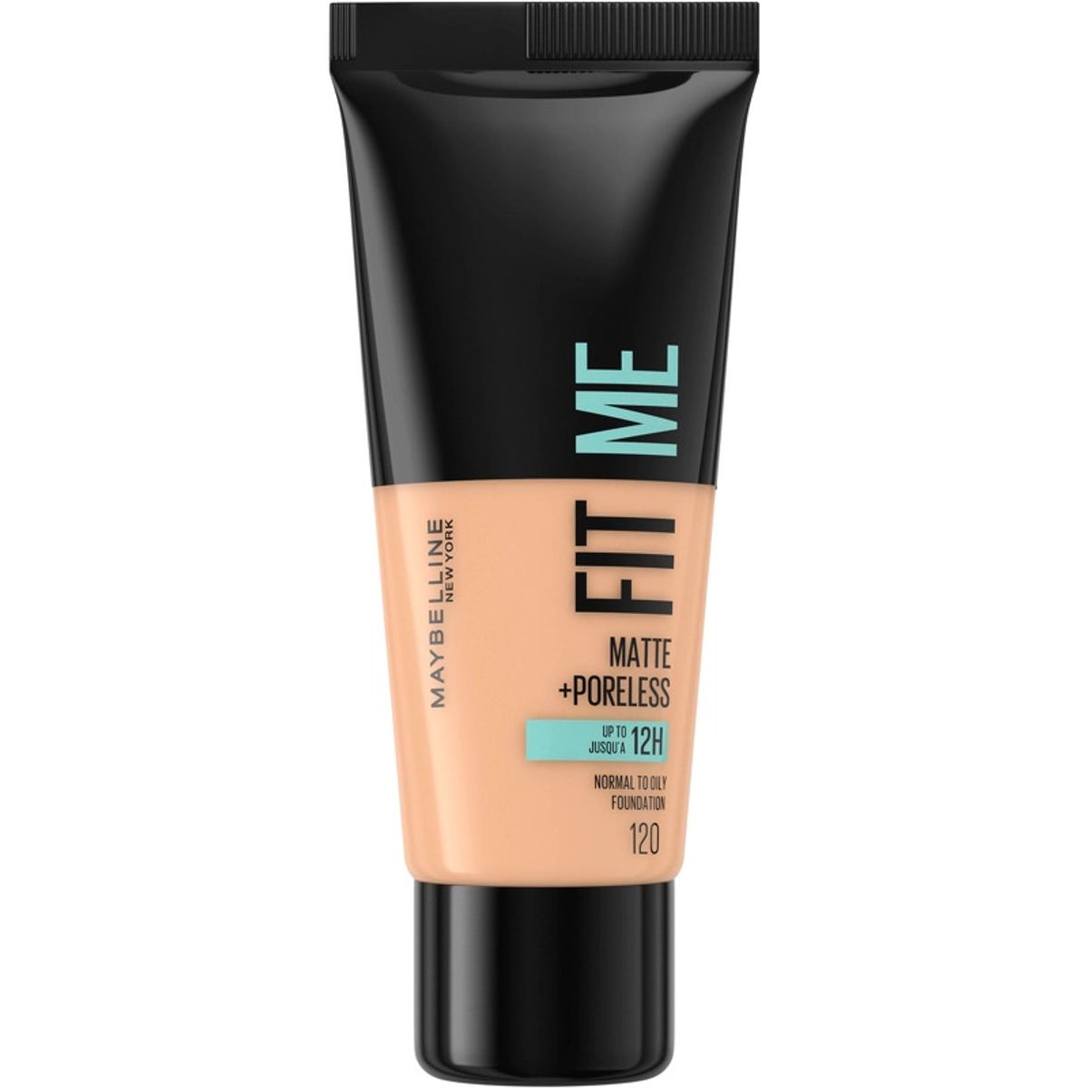 Maybelline Fit Me Matte + Poreless Foundation Normal To Oily 30 ml - 120 Classic Ivory