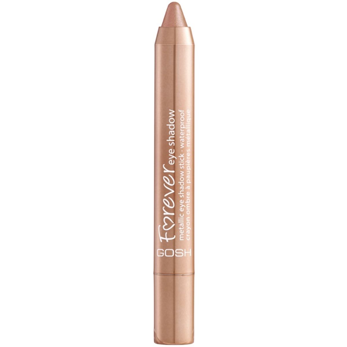 GOSH Forever Metallic Waterproof Eyeshadow Stick 1,5 gr. - 03 Light Copper