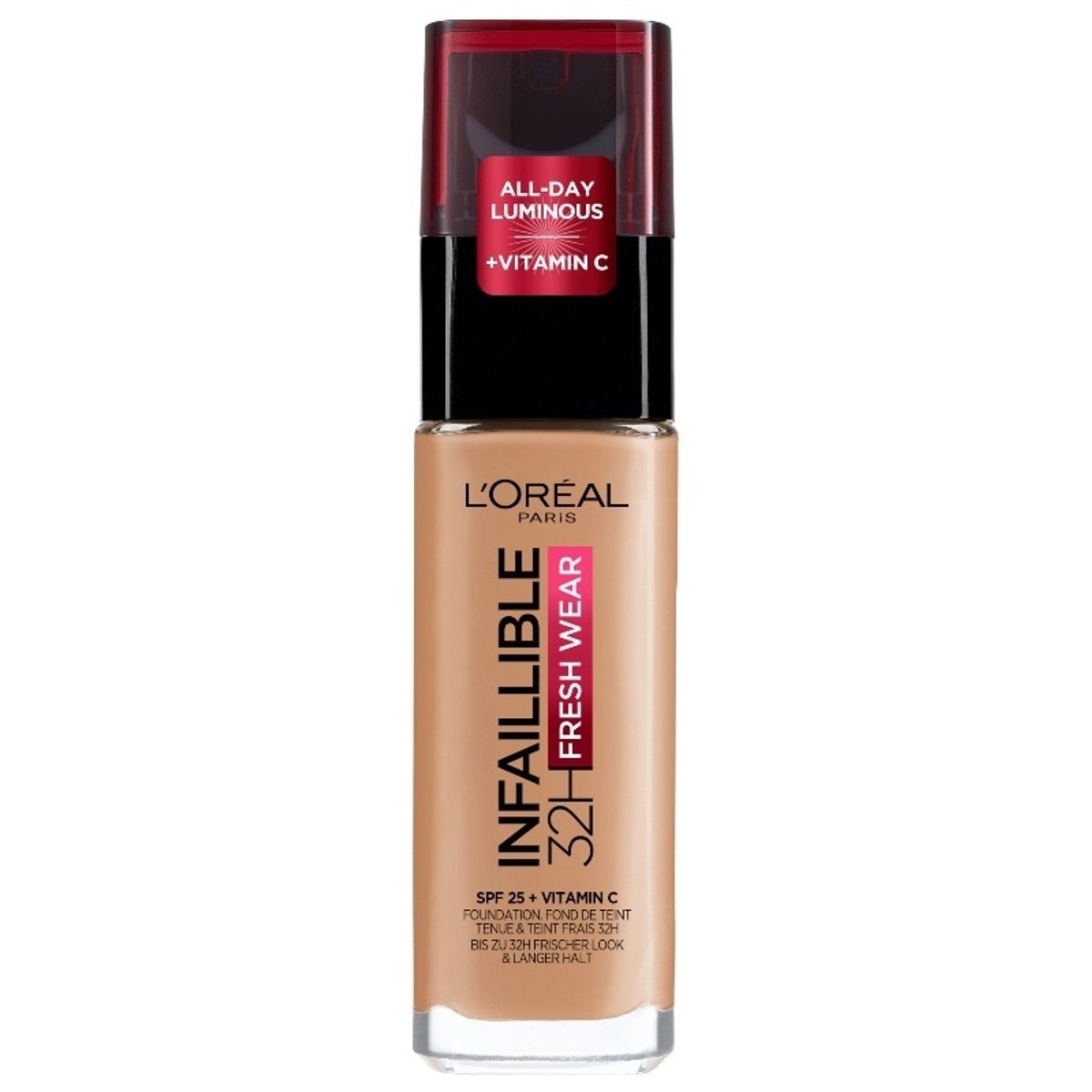 L'Oreal Paris Cosmetics Infaillible Fresh Wear 32H Liquid Foundation 30 ml - 260 Golden Sun