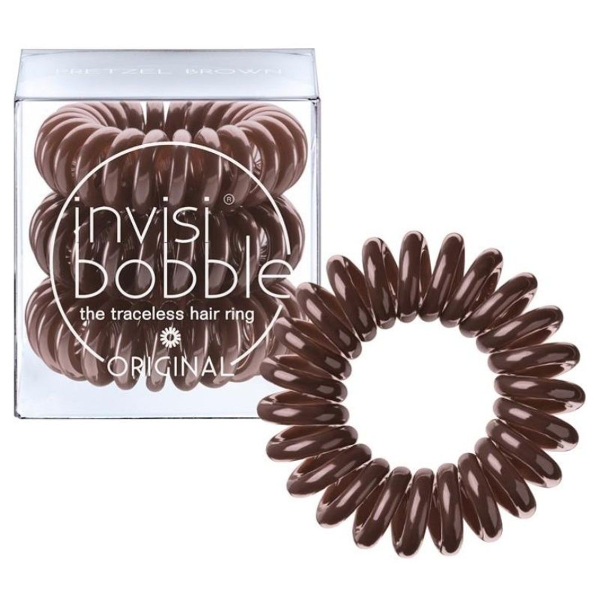 invisibobble Original 3 Pieces - Pretzel Brown