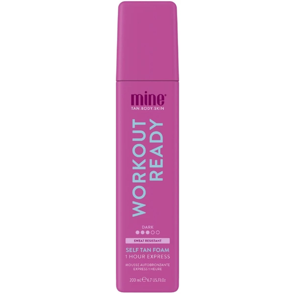 Minetan Workout Ready Self Tan Foam 200 ml