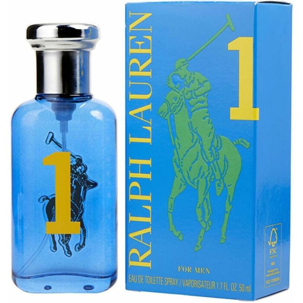 Ralph Lauren #1 Big Pony Blue For Men EDT 50 ml