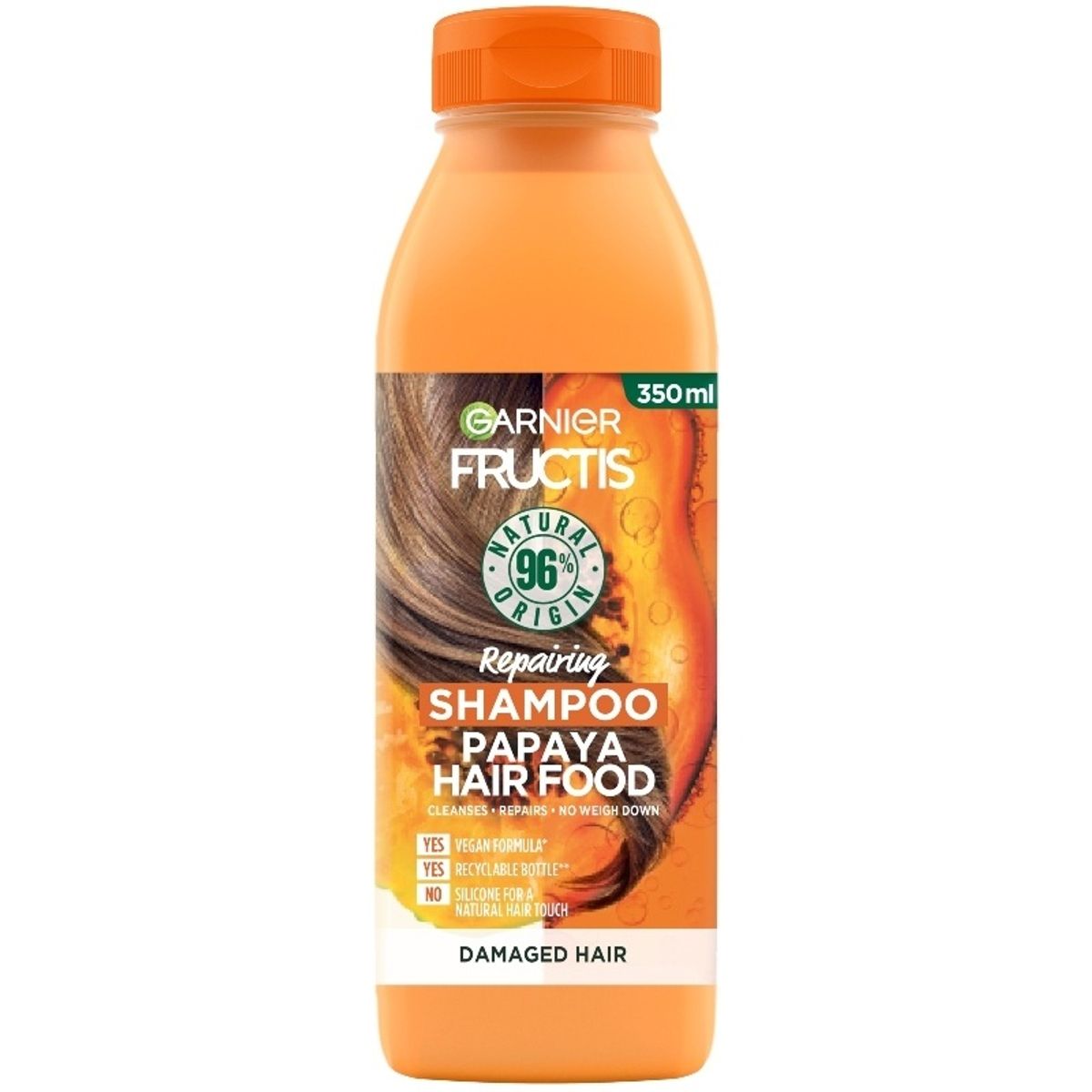 Garnier Fructis Papaya Hair Food Shampoo 350 ml