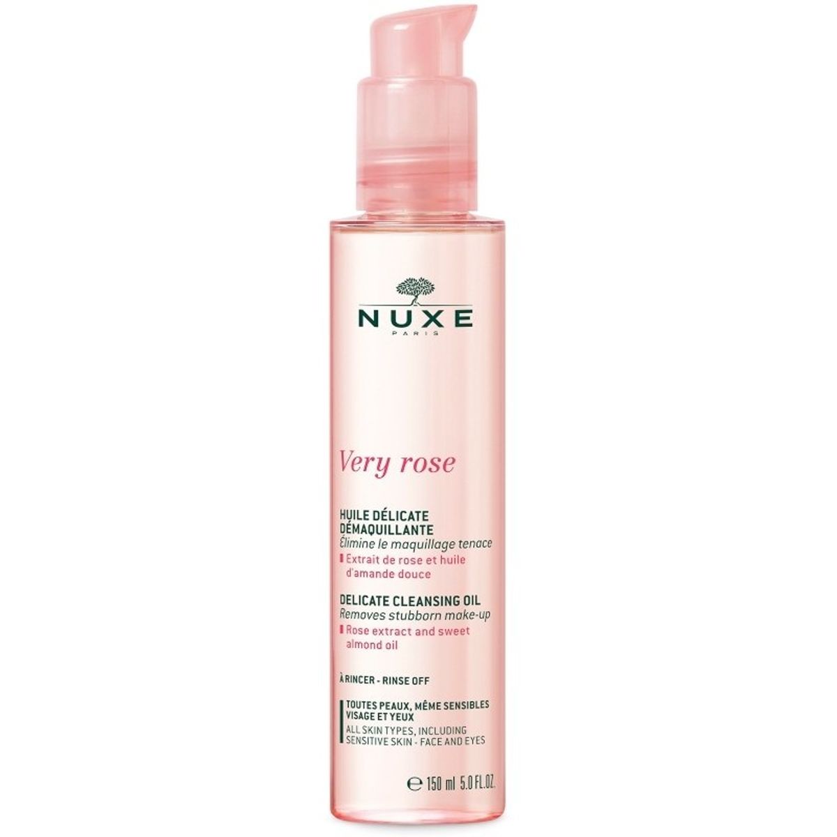 Nuxe Very Rose Delicate Cleansing Oil 150 ml