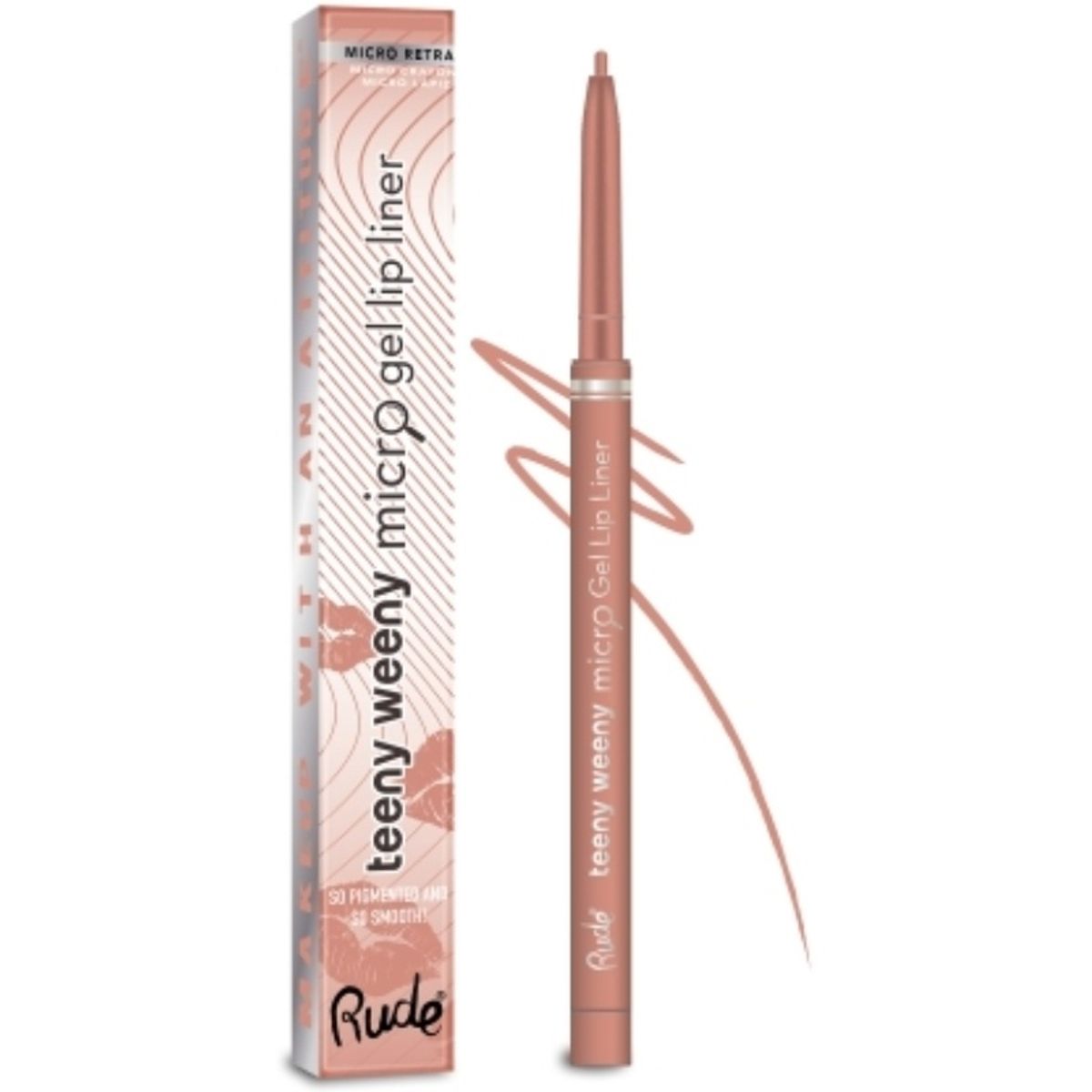 Rude Cosmetics Teeny Weeny Micro Gel Lip Liner - Simply Nude