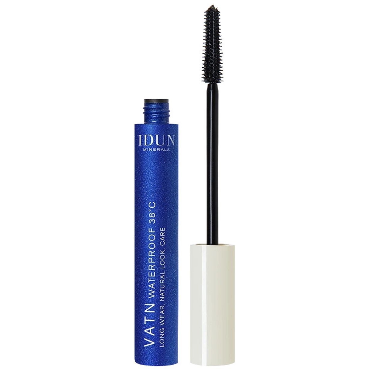 IDUN Minerals Mascara Vatn Waterproof 38 °C 10 ml - 003 Black