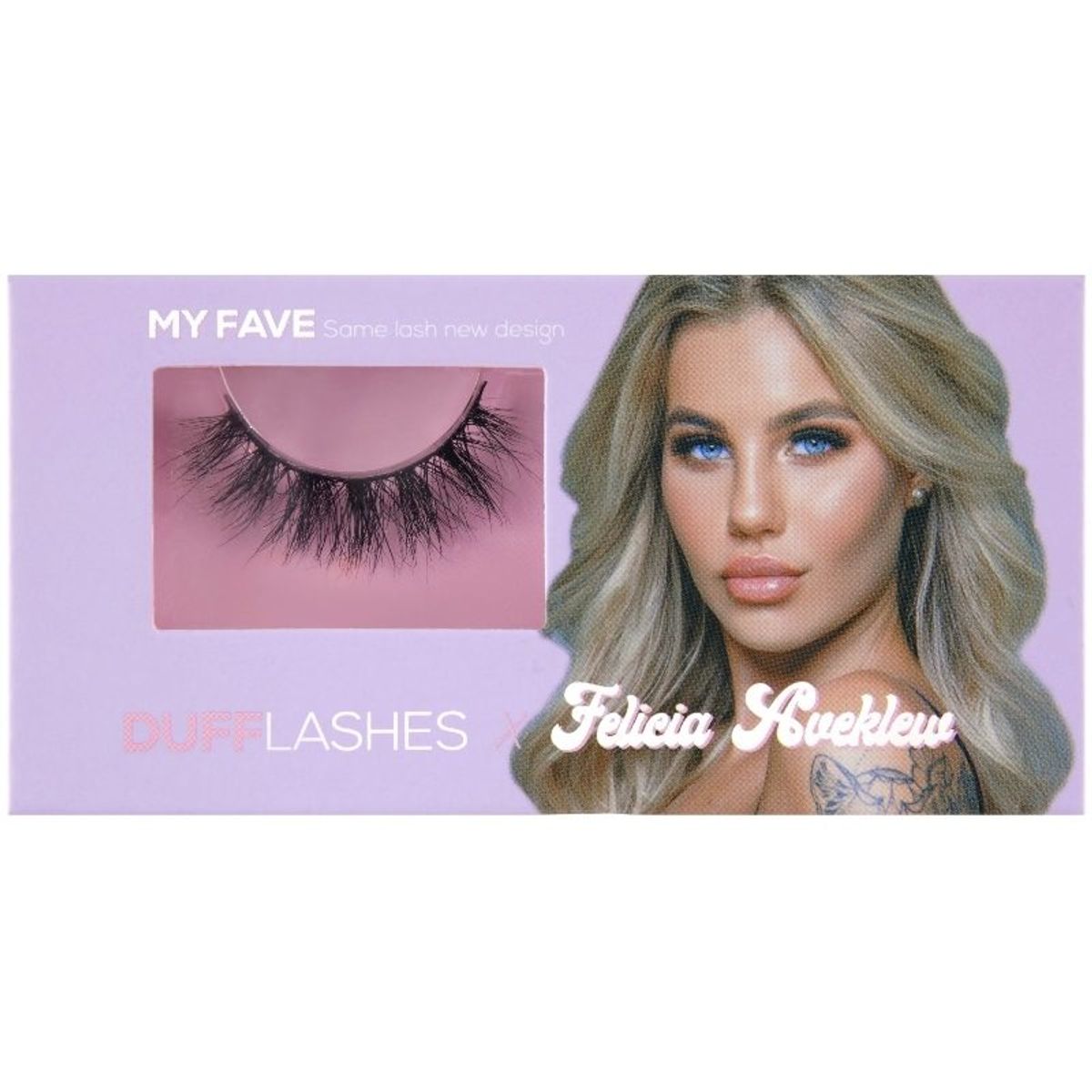 DUFFBEAUTY Lashes My Fave - Felicia Aveklew