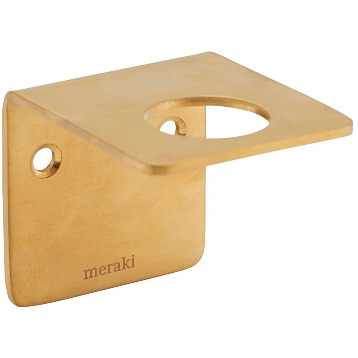 Meraki Bottle Hanger - Brushed Brass