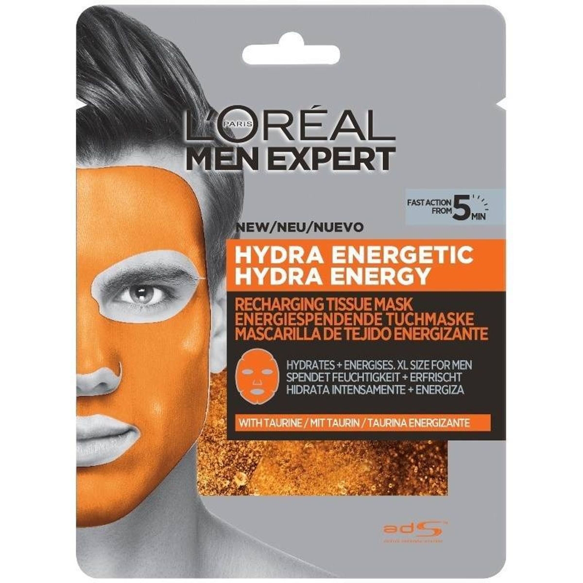 L'Oreal Paris Men Expert Hydra Energetic Tissue Mask