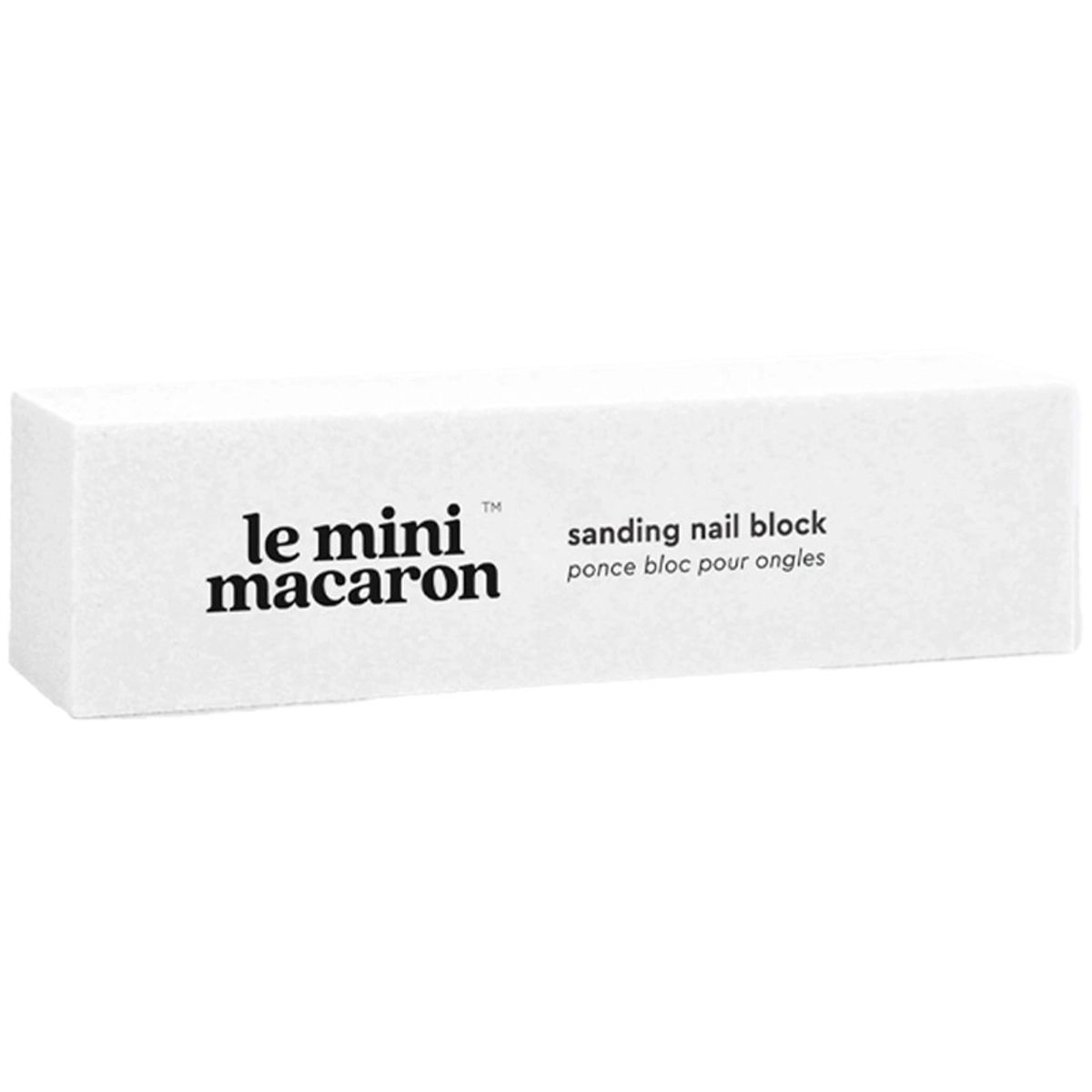 Le Mini Macaron Sanding Block White