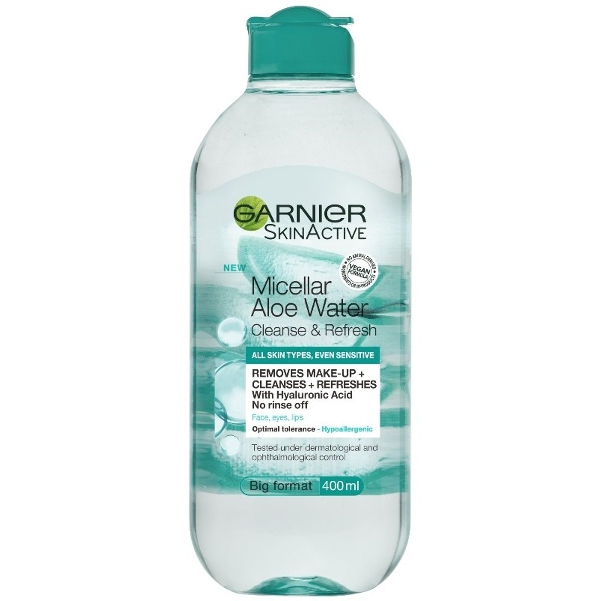 Garnier Skinactive Micellar Aloe Water Cleanse & Refresh All Skin Types 400 ml