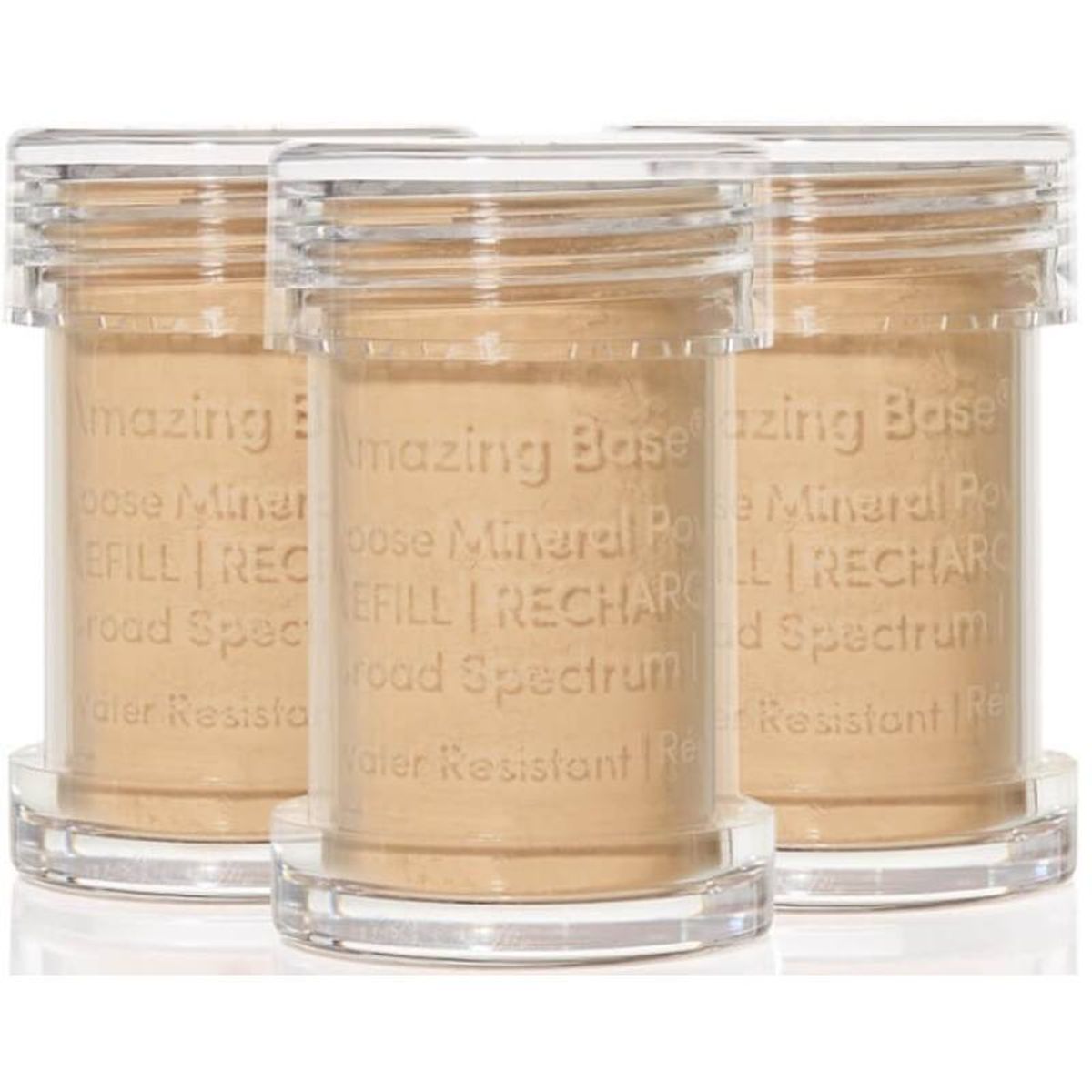 Jane Iredale Amazing Base Loose Mineral Powder SPF 20 Refill 3 Pieces 7,5 gr. - Warm Sienna