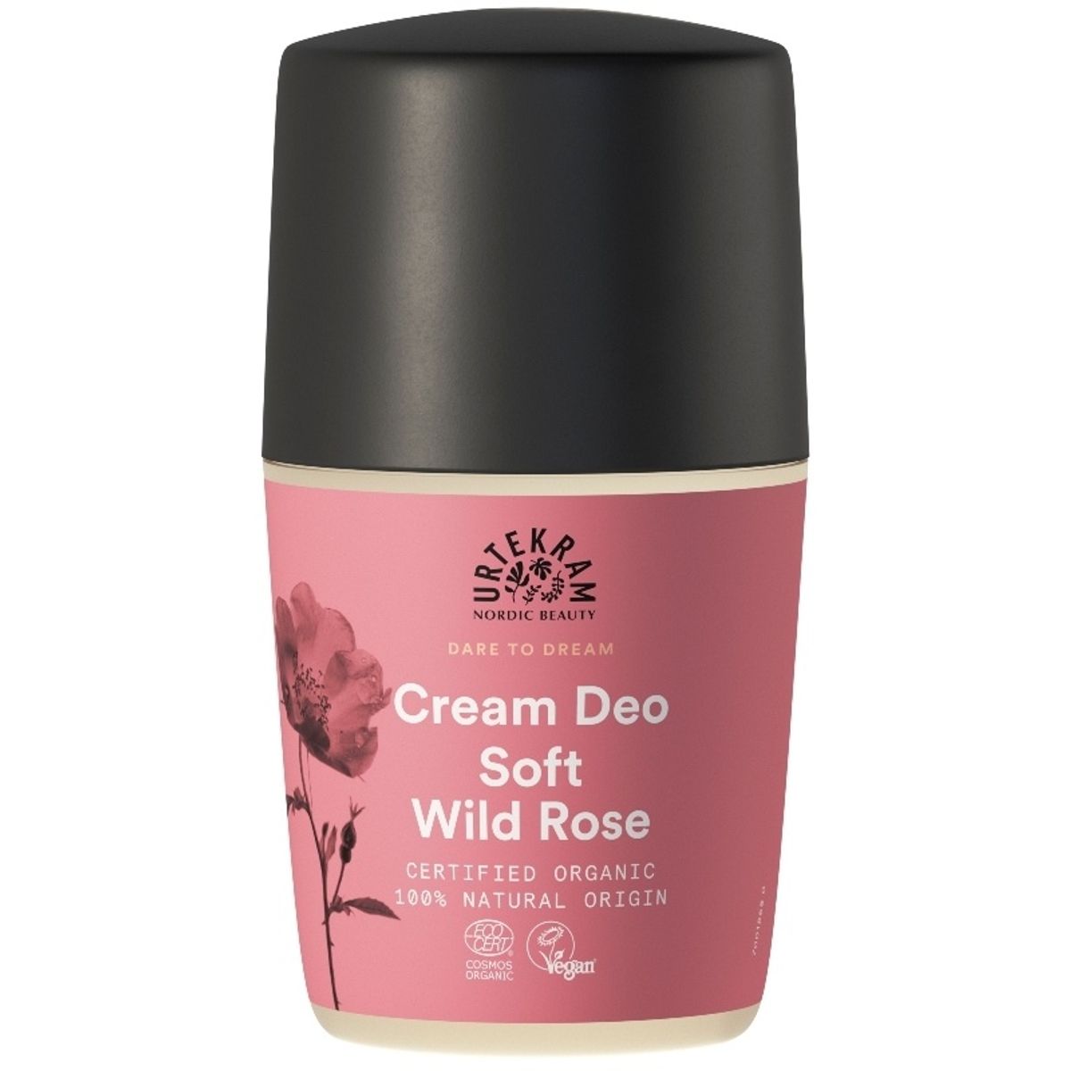 Urtekram Dare To Dream Cream Deo Soft Wild Rose 50 ml