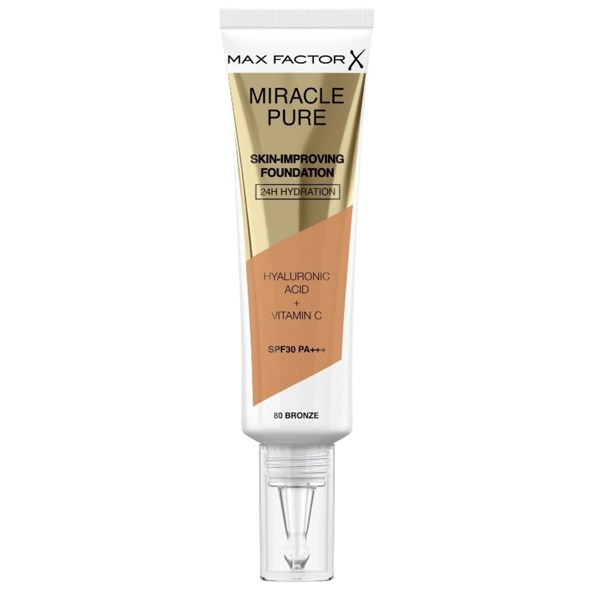 Max Factor Miracle Pure Skin-Improving Foundation 30 ml - 80 Bronze