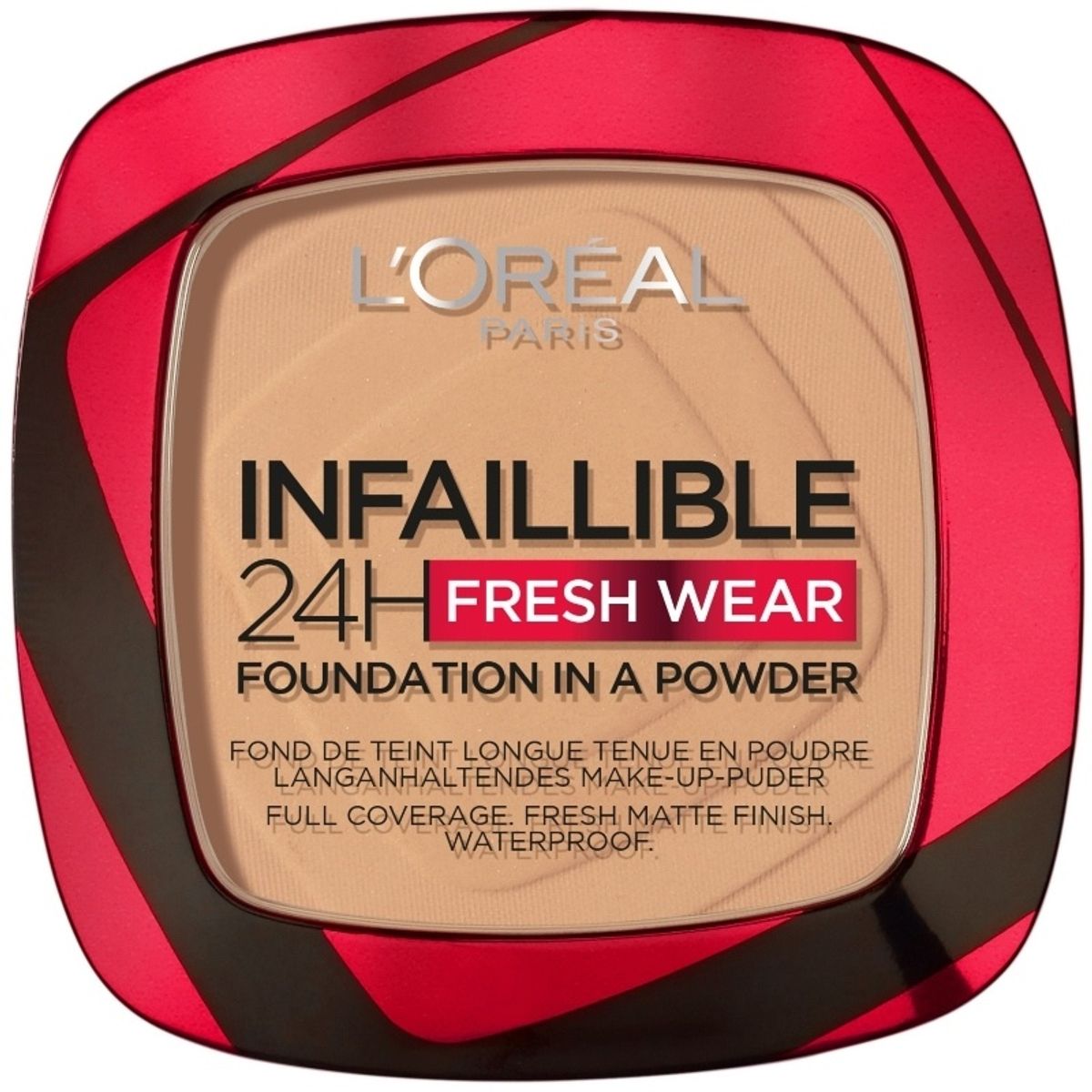 L'Oreal Paris Infaillible 24h Fresh Wear Powder Foundation 9 gr. - 250 Radiant Sand