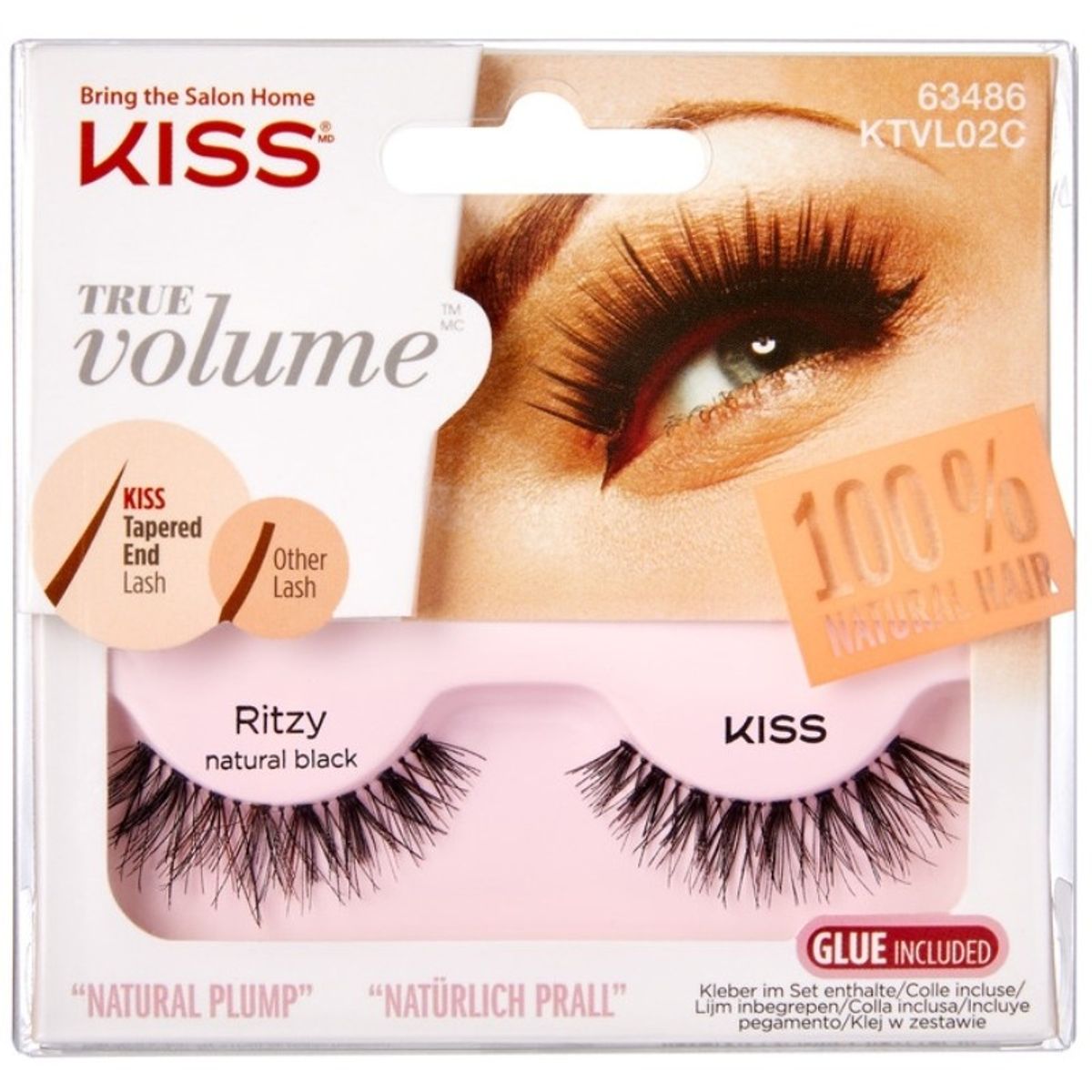 Kiss True Volume Lashes - Ritzy