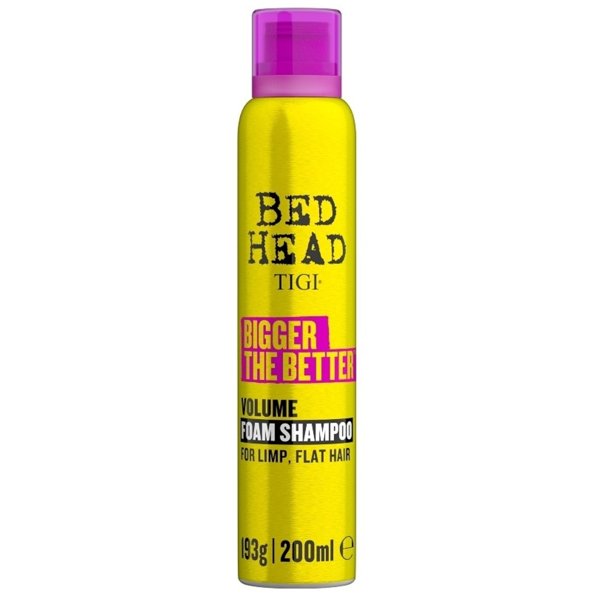 TIGI Bed Head Bigger The Better Foam Shampoo 200 ml