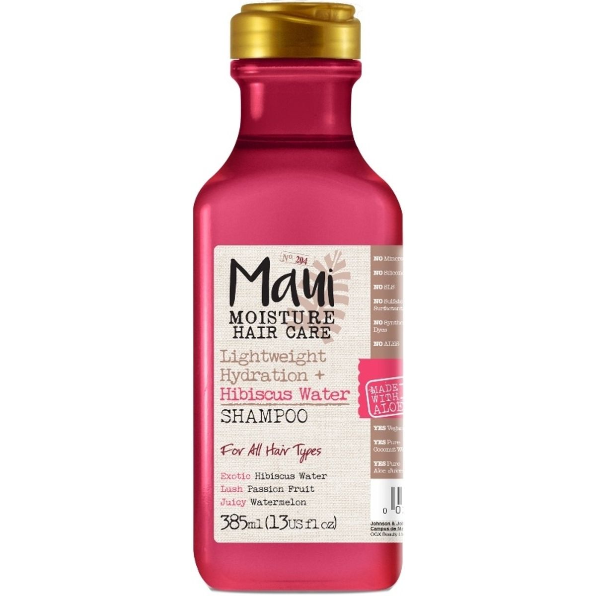 Maui Moisture Hibiscus Water Shampoo 385 ml