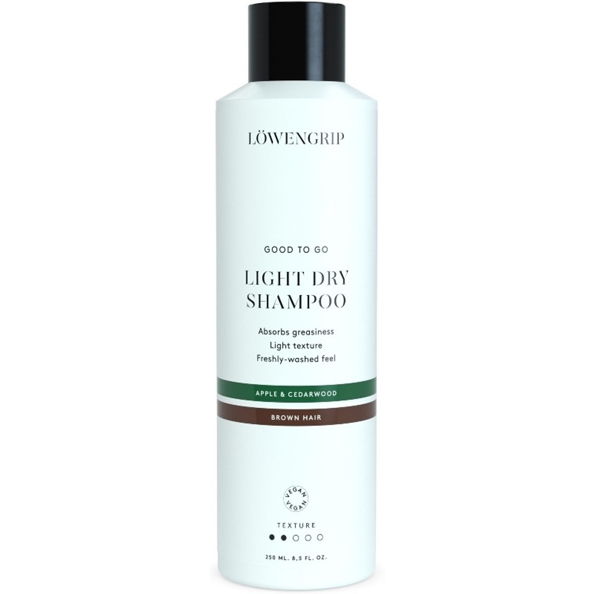 Lowengrip Good To Go Light Dry Shampoo - Brown Hair 250 ml