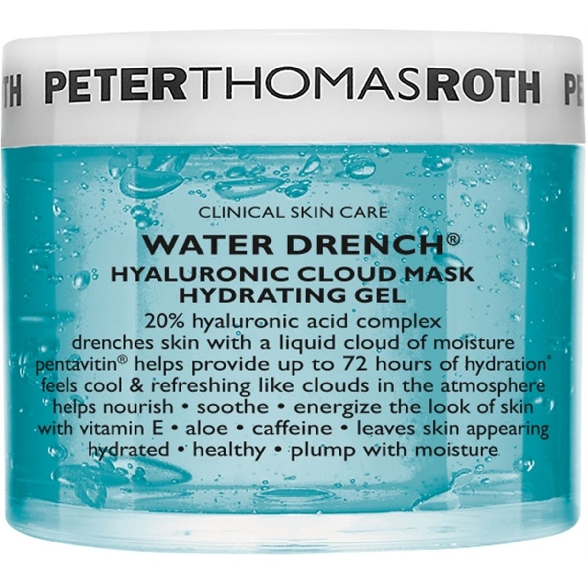 Peter Thomas Roth Water Drench Hyaluronic Cloud Mask Hydrating Gel 50 ml