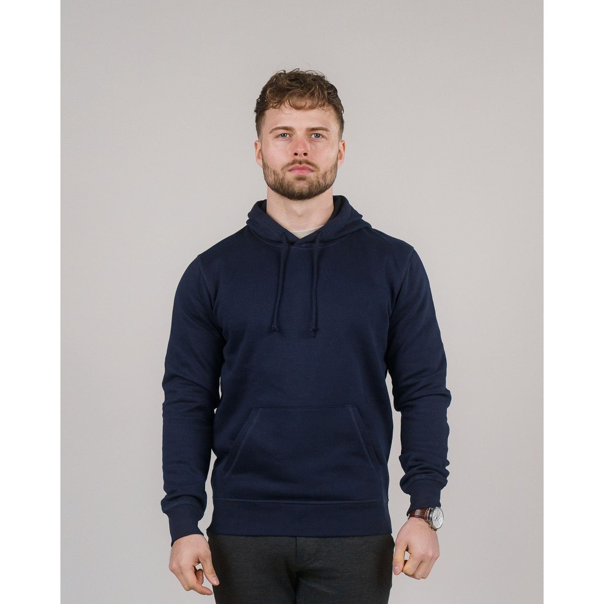 Errant Hoodie - Navy - Størrelse XL