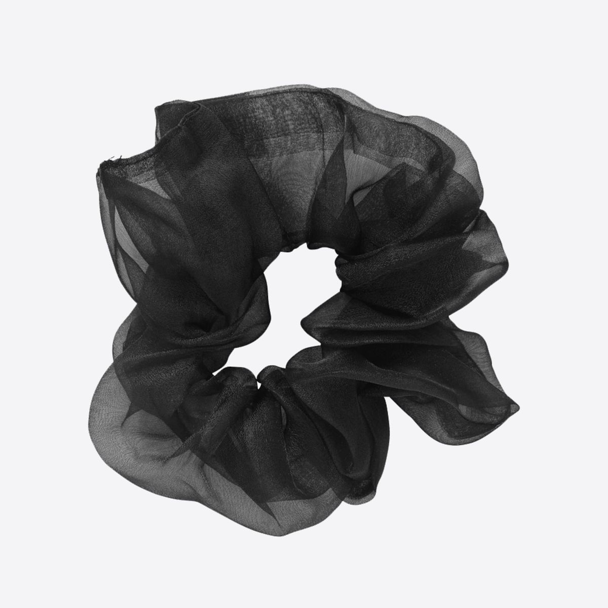 Stor Sistie Scrunchie - Sort