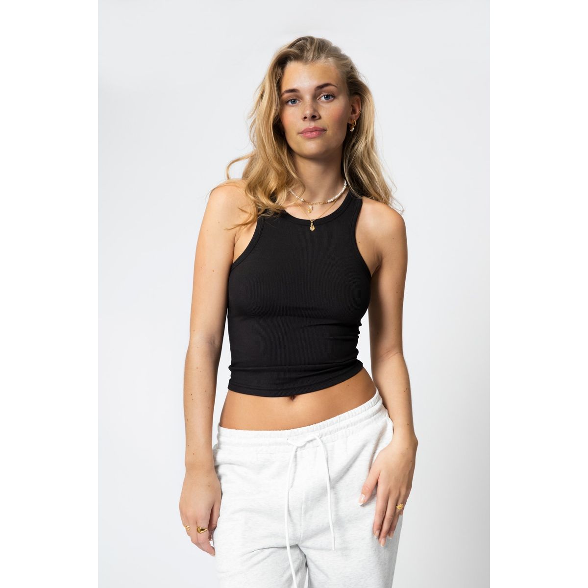 Anne Plejdrup x Sistie Tanktop i Sort - L