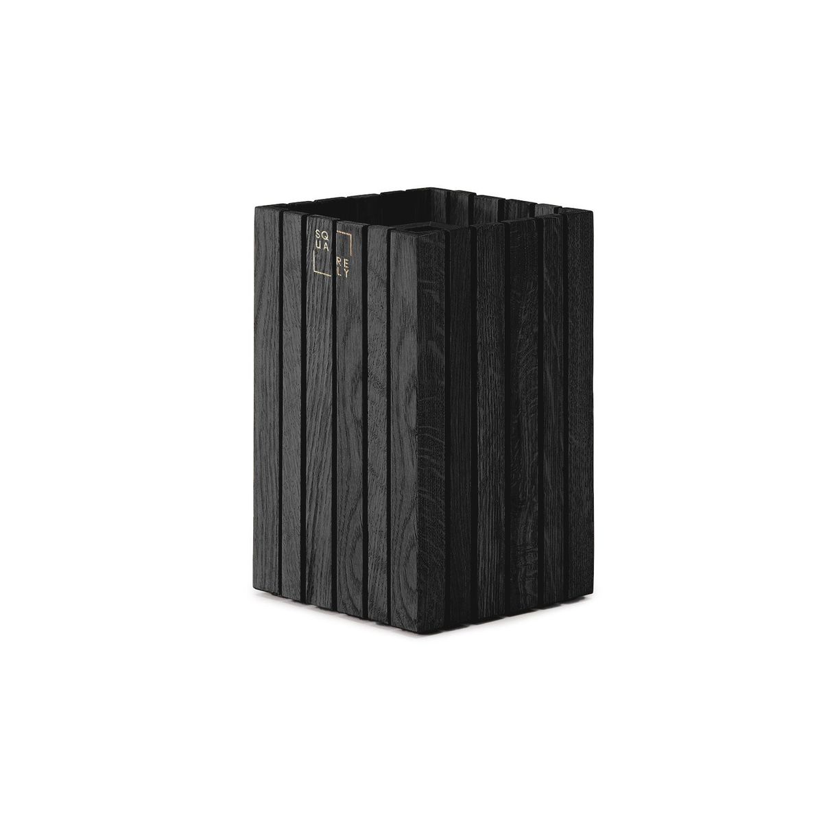 Squarely Copenhagen - GrowSMALL plantekasse 14x14 cm, 4 farver - Sort Ask