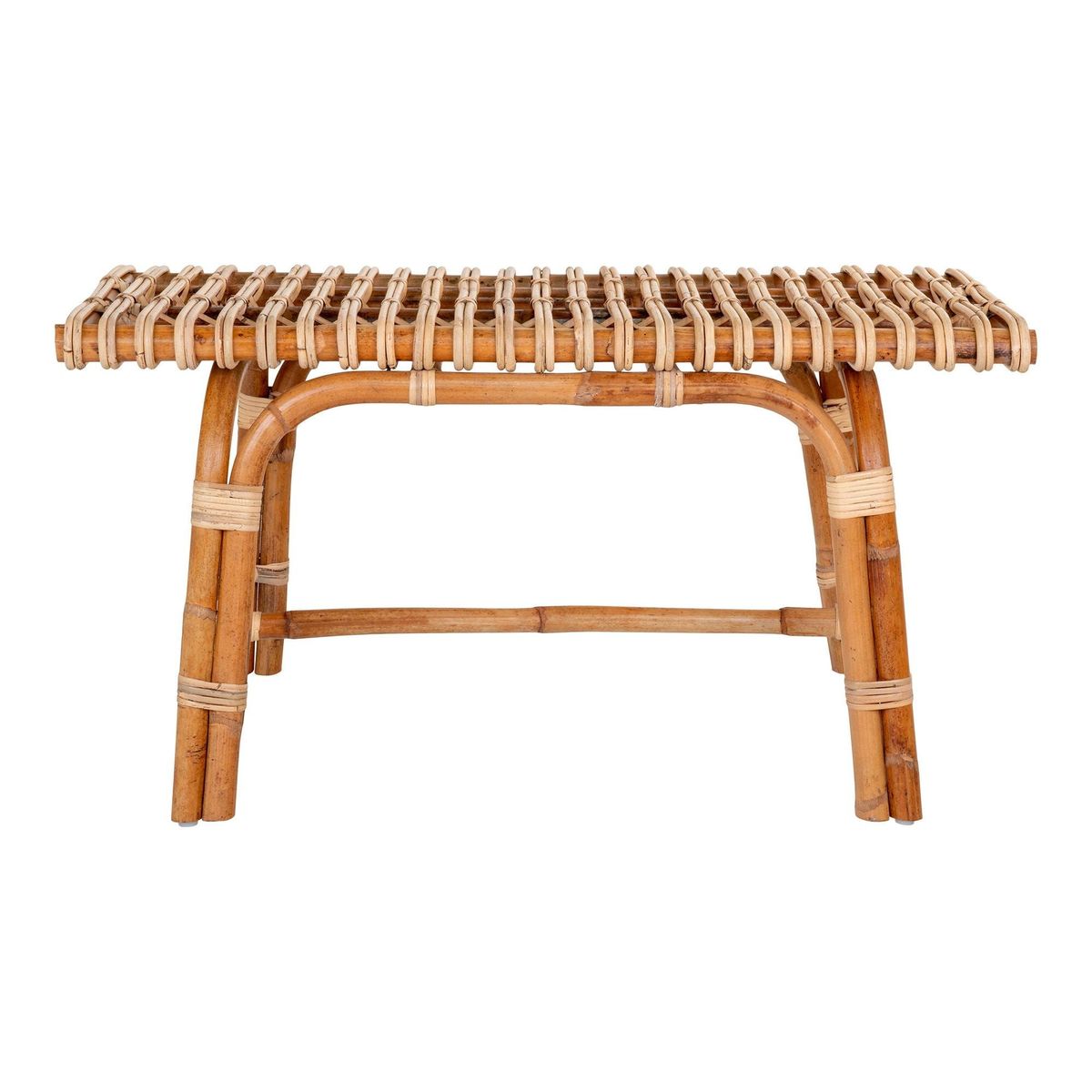 House Nordic - Bænk Aveiro, rattan L90 cm