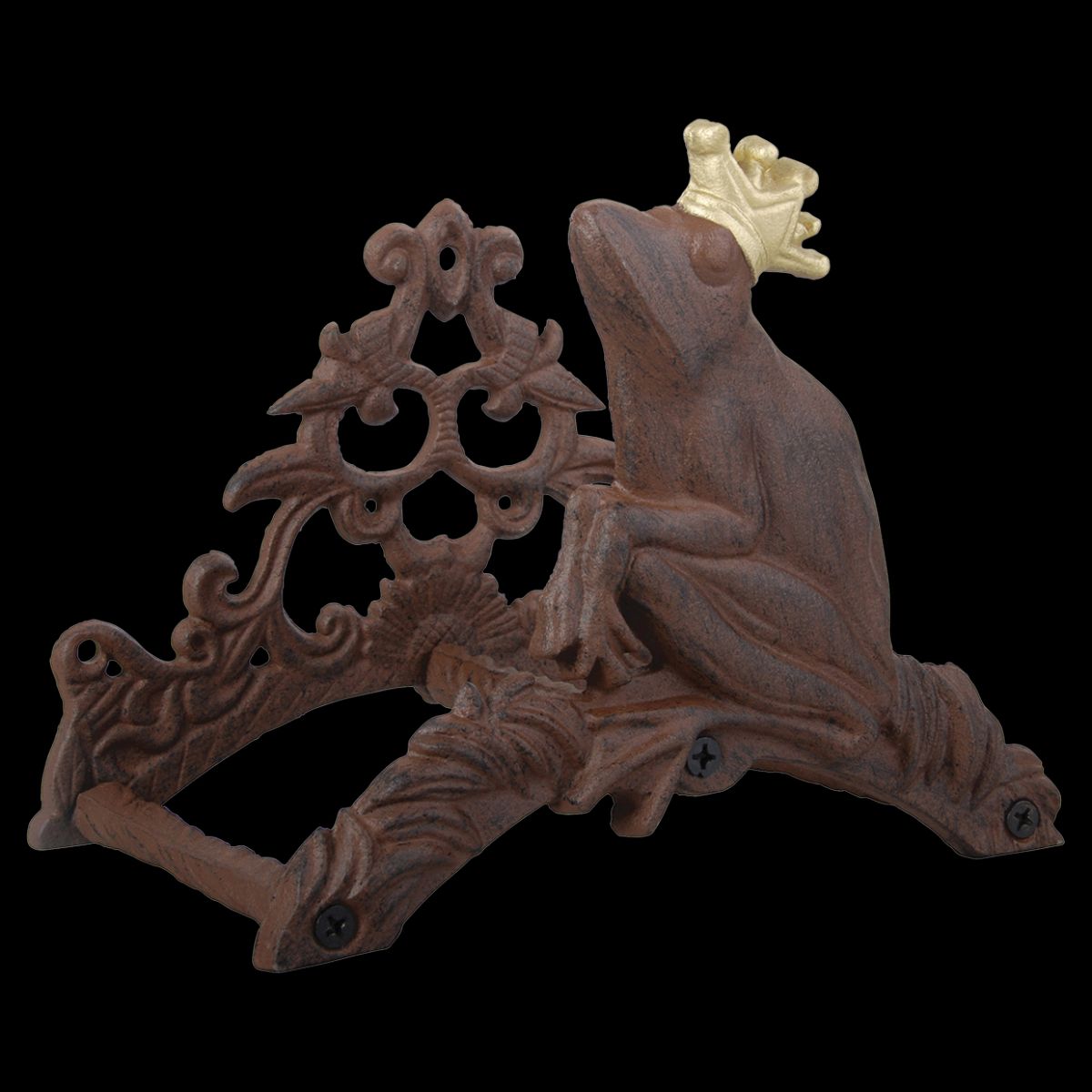 Esschert Design - Vandslangeholder Frog king antique