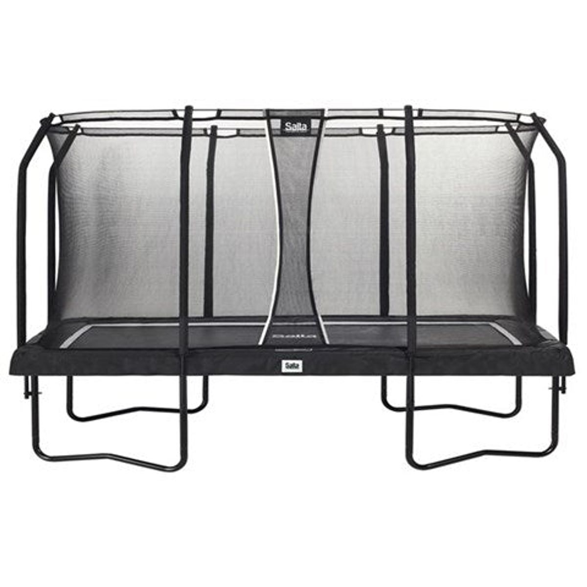 Salta Trampolin Premium Black Edition 396x244 cm, sort