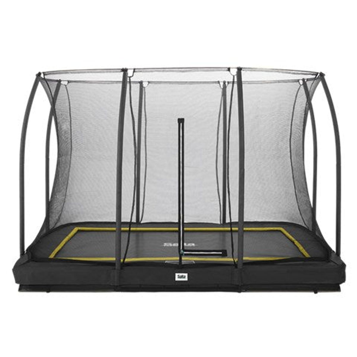 Salta Trampolin Comfort Edition Inground 305x214 sort inkl. sikkerhedsnet