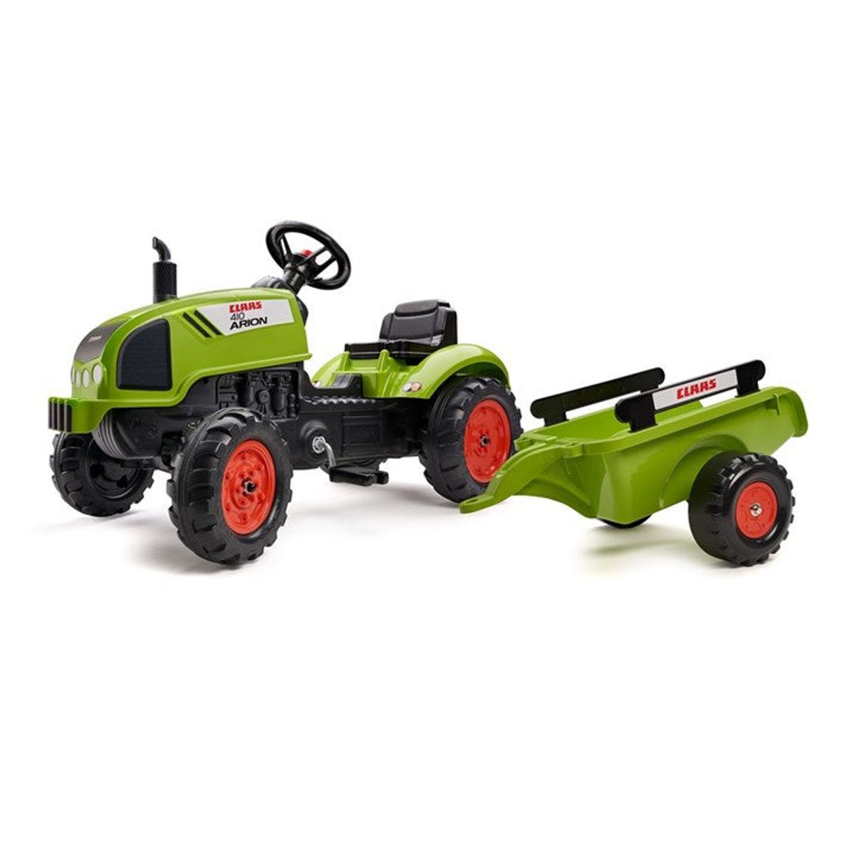 Falk Claas traktor med vogn, fra 2-5 år