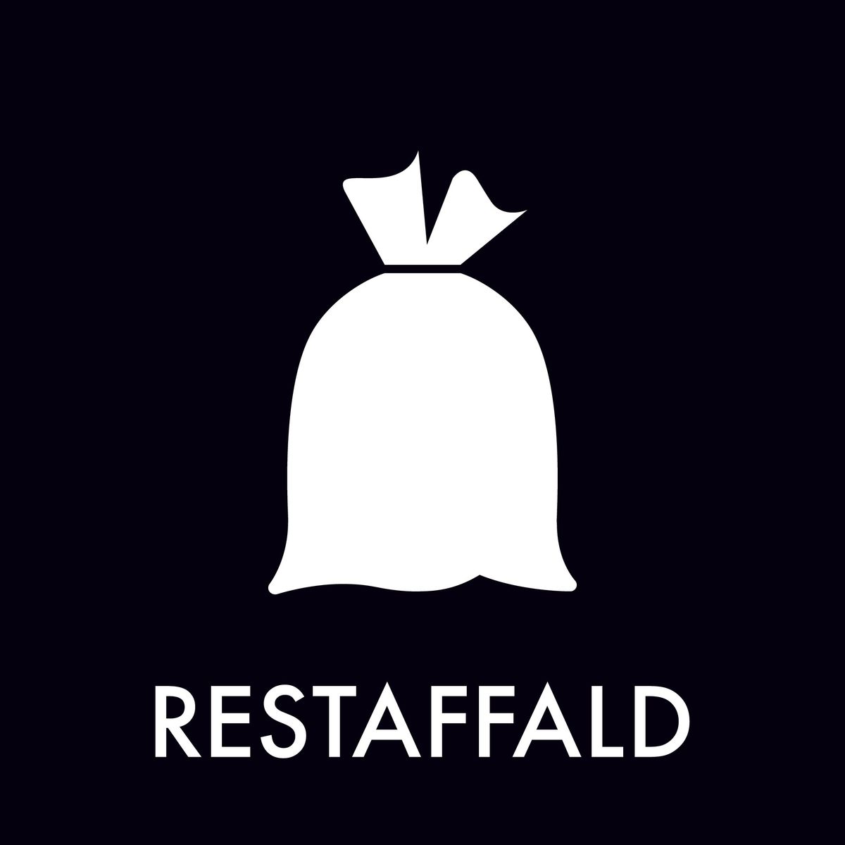 Affaldssortering - Restaffald