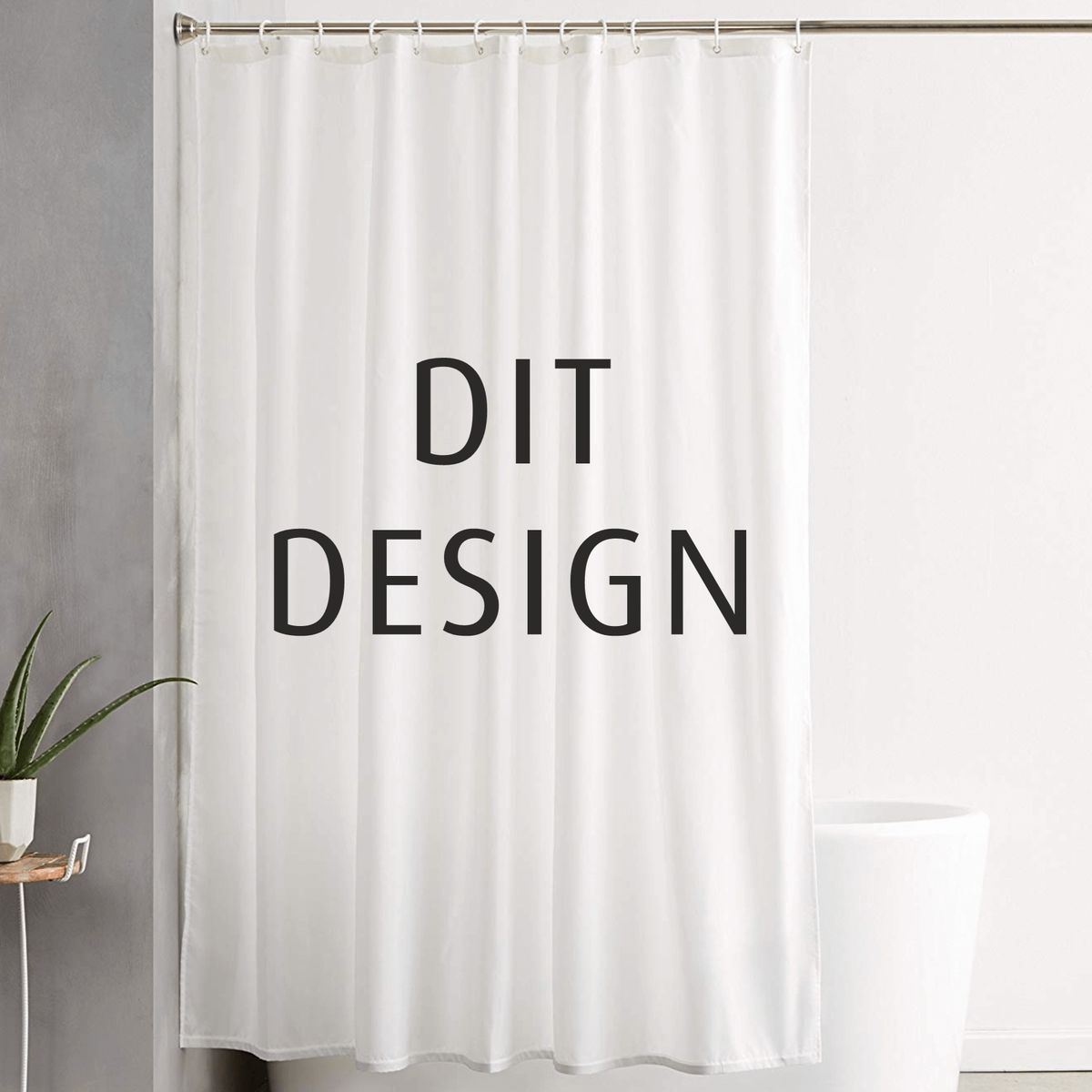 Badeforhæng (design selv)