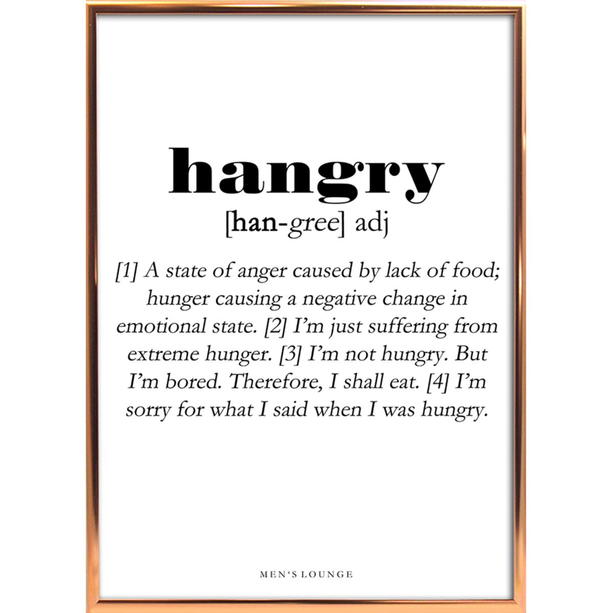 Hangry 30x40