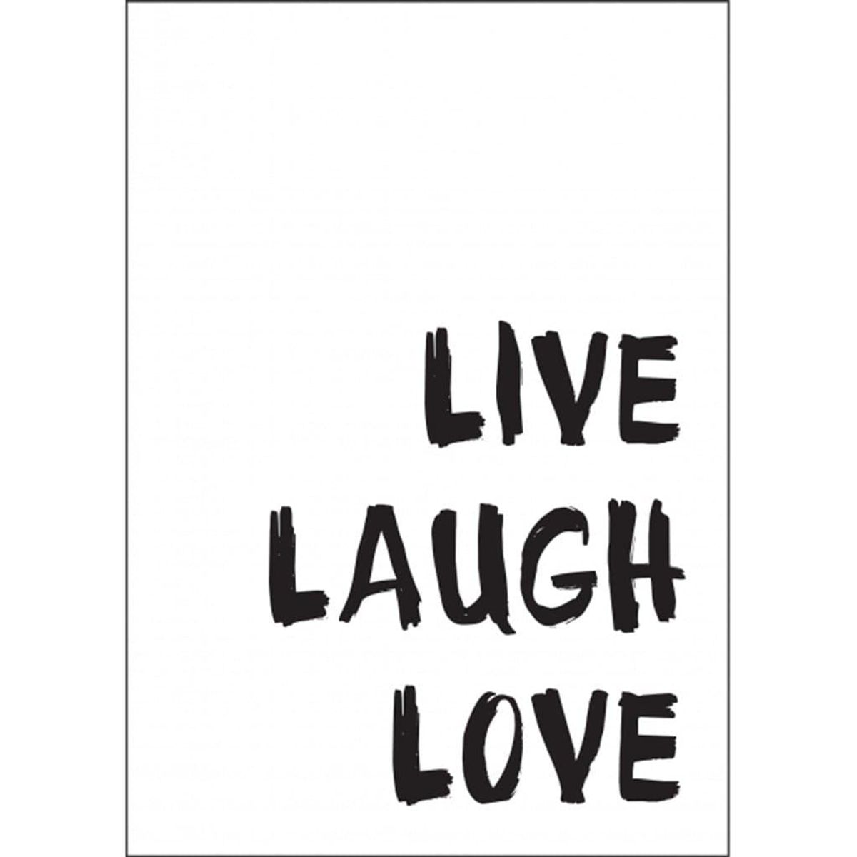 Live Laugh Love A5