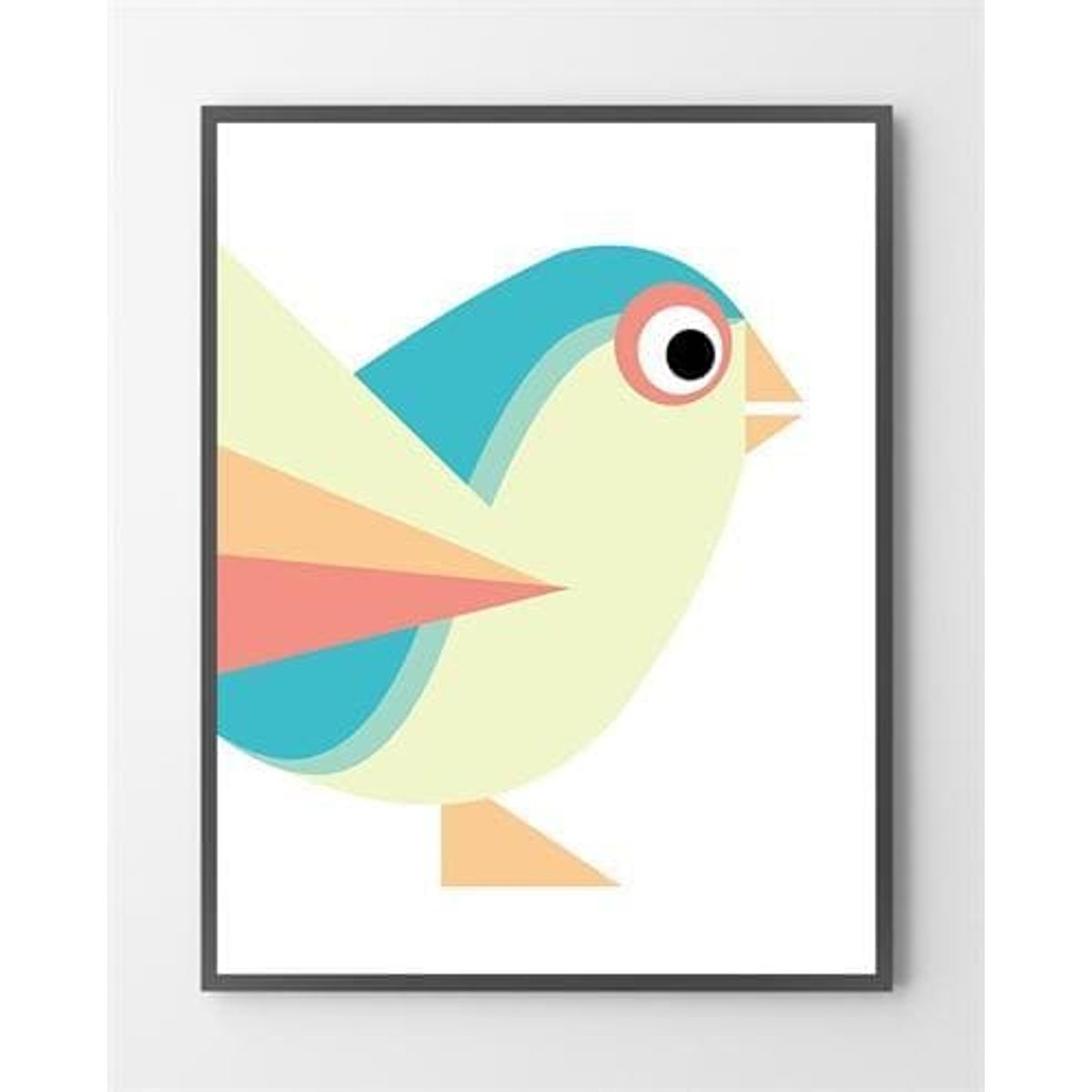 Retro plakat - Birdy - 30x40 cm.