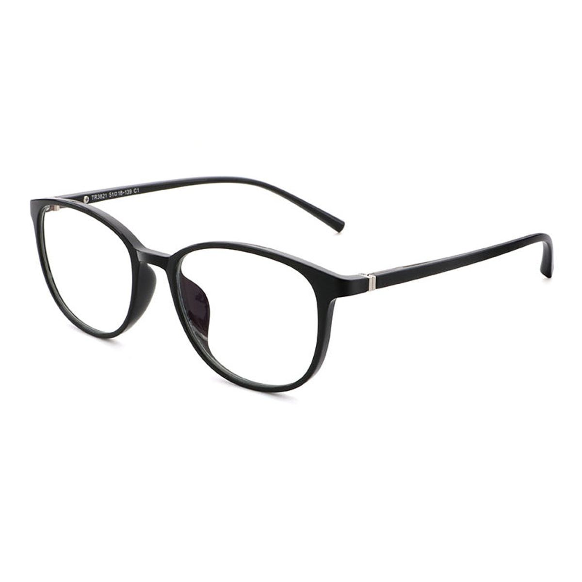 Wayfarer Blue Light Brille - Sort - Normal