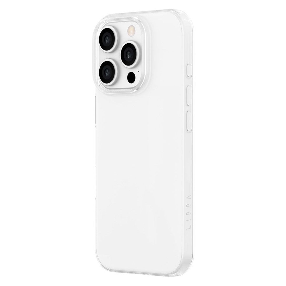 Lippa iPhone 16 Pro Cover, 1 mm Slim TPU, Gennemsigtig