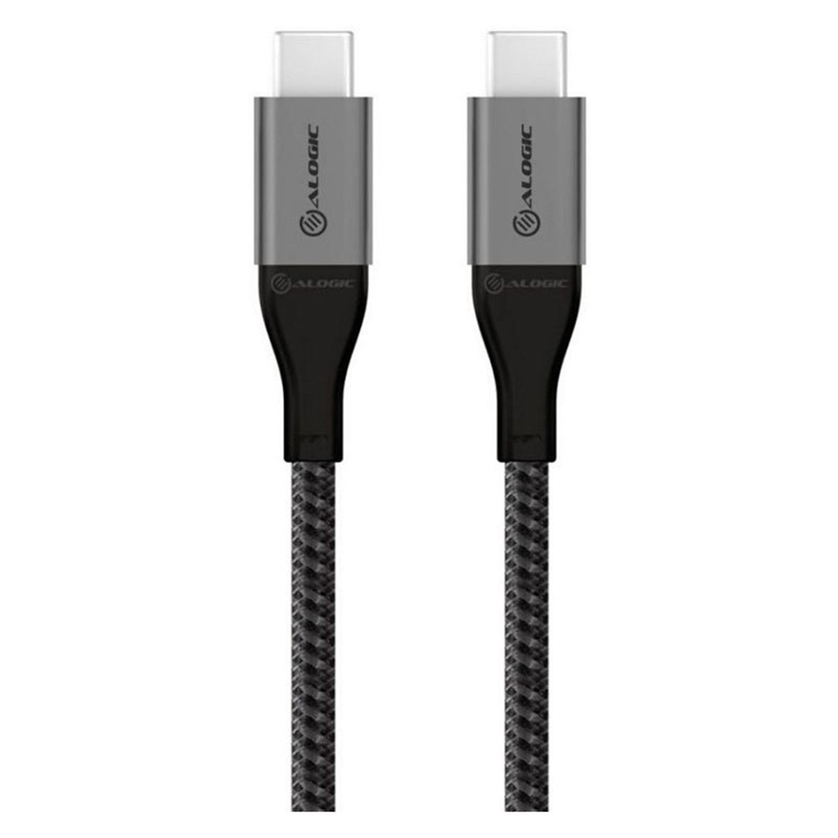 Alogic Ultra USB-C til USB-C 100W PD 30cm kabel, Space Grey