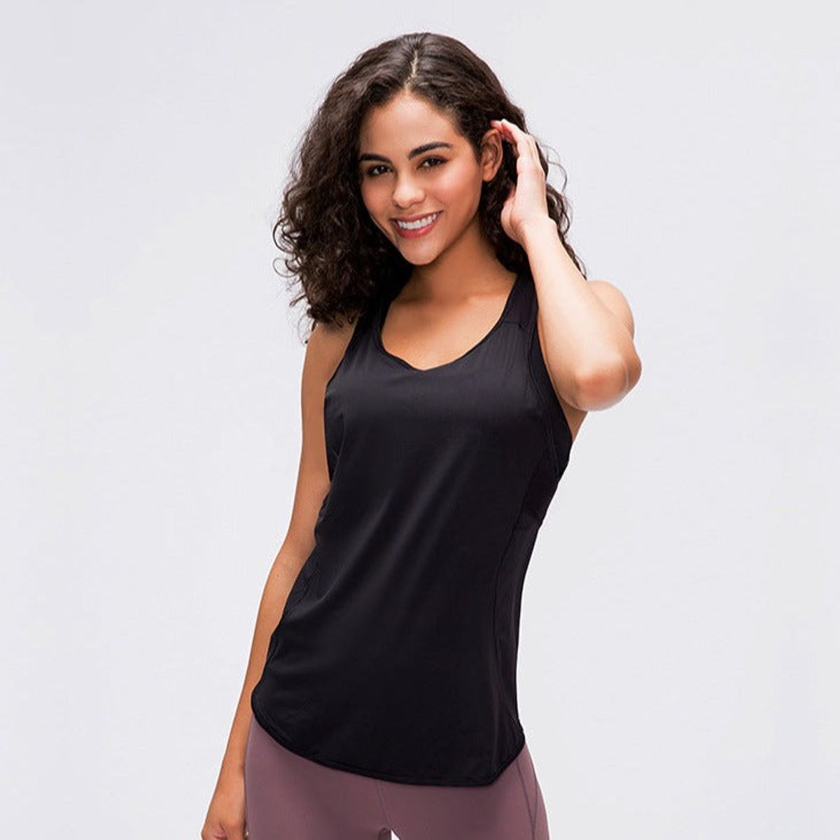 Nordic-wellness Loose Fit Top - Black - XL