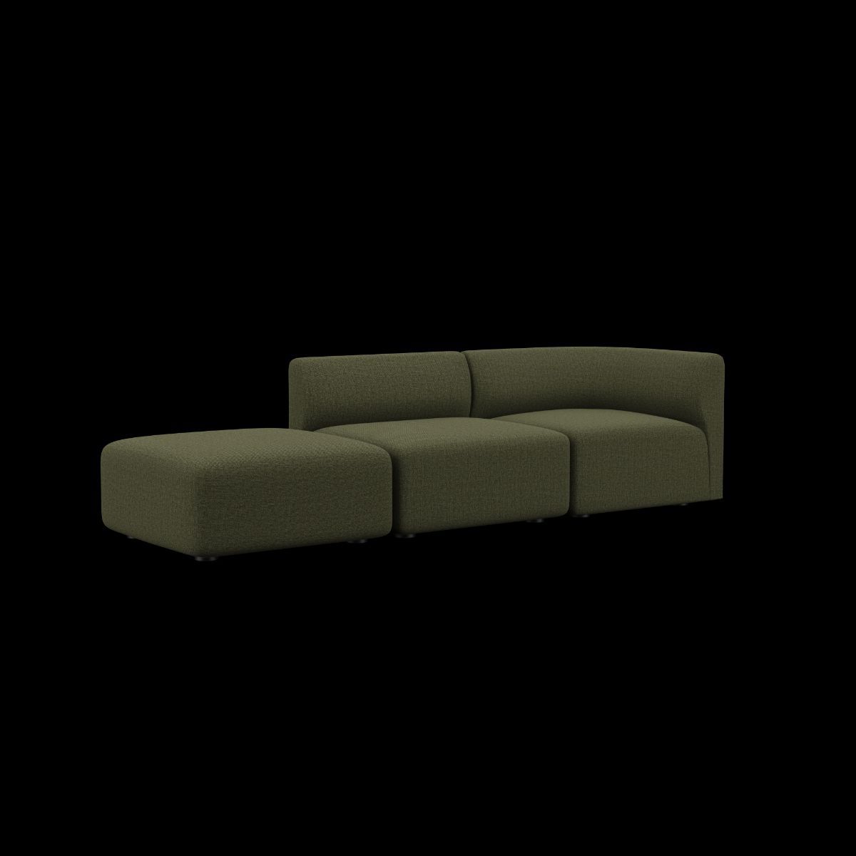 Fjord Sofa - 2 seater w/ open end