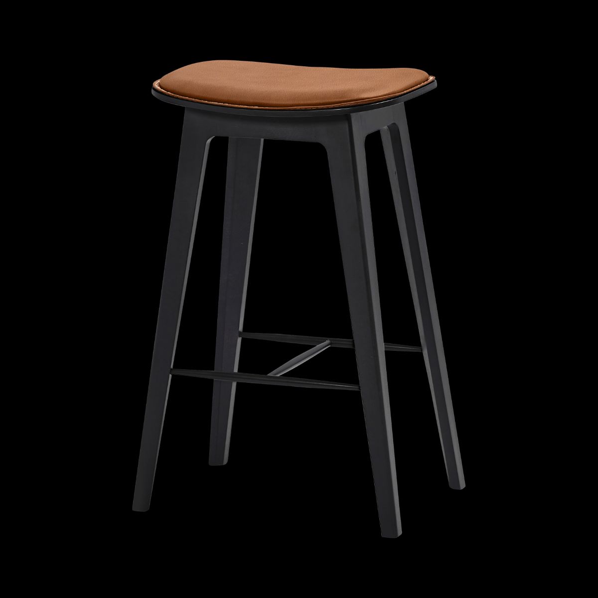 Nordic Bar Stool - Beech with stitches (2. sortering)