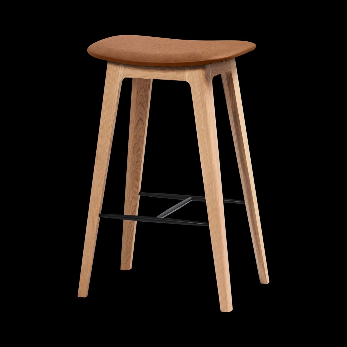 Nordic Bar Stool - Oak