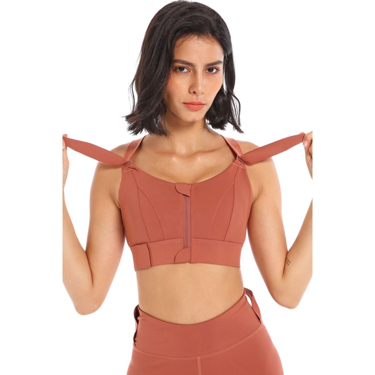 Justerbar sports-bh IndianRed - XXX-large / IndianRed