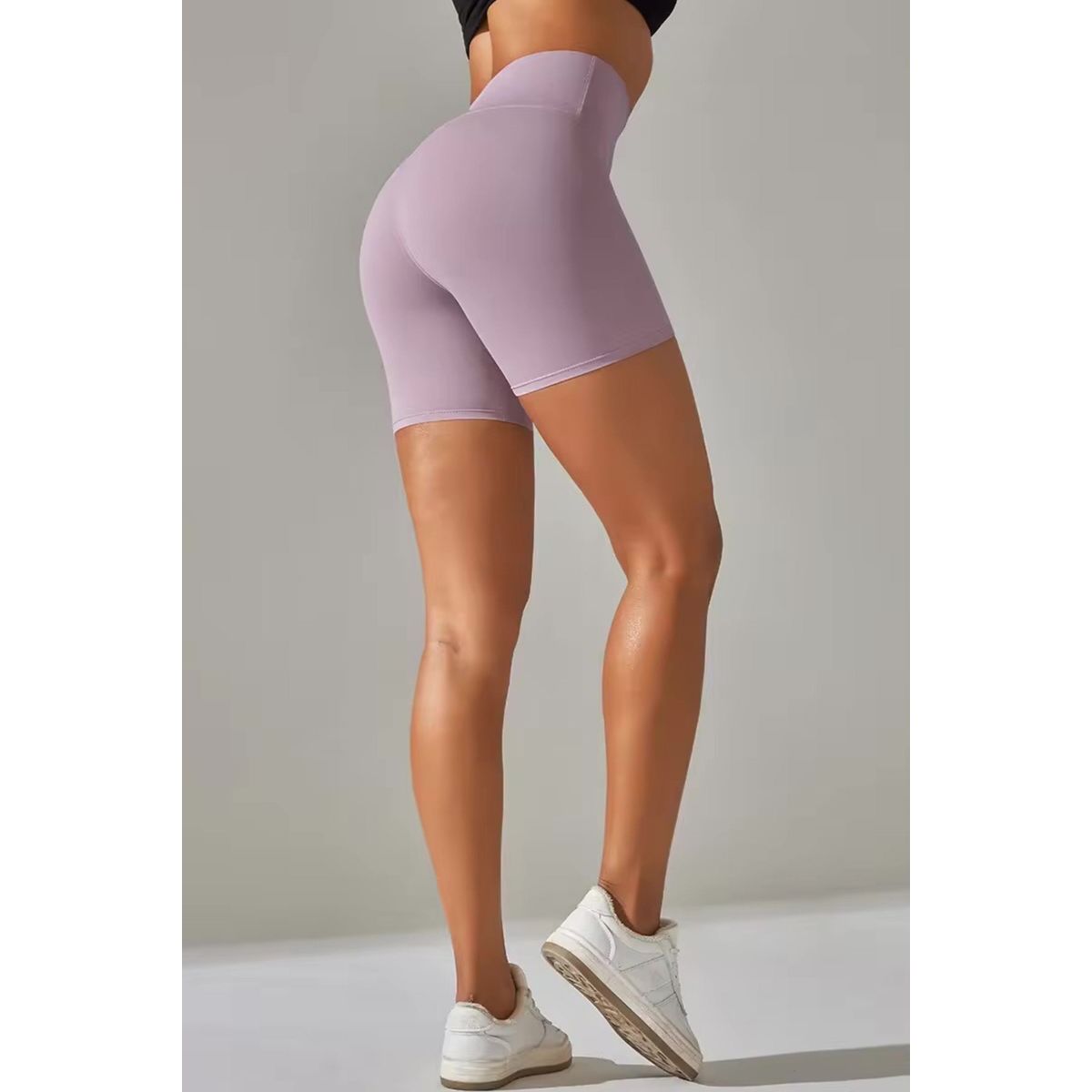 LEA Biker shorts LightPurple - Medium / LightPurple