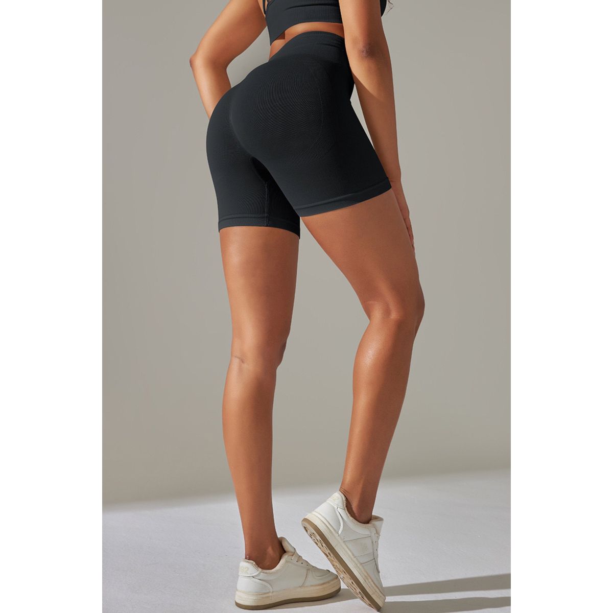 UltraFit scrunch Shorts Black - Small (S) / Black